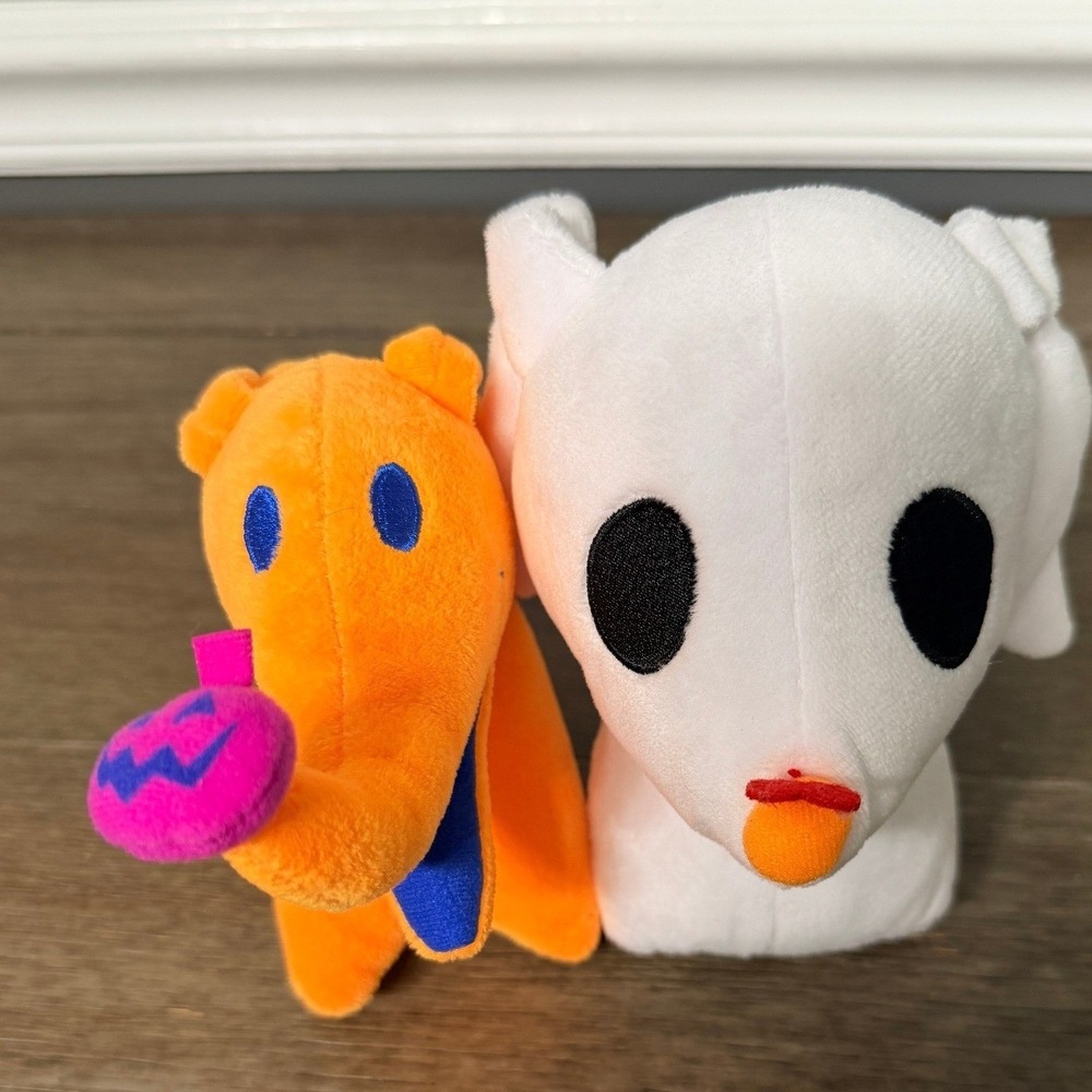 Disney Nightmare Before Christmas Zero Dog Plush Set Halloween Town